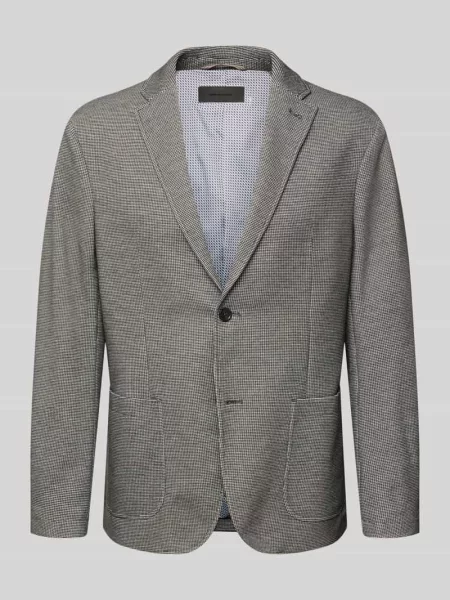 Marynarka na 2 o kroju slim fit ze strukturalnym wzorem Pierre Cardin