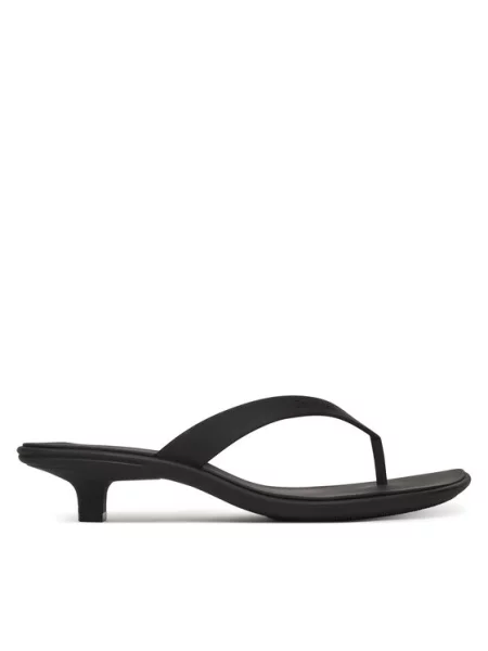 Τάνγκα Calvin Klein με χαμηλό τακούνι μαύρο