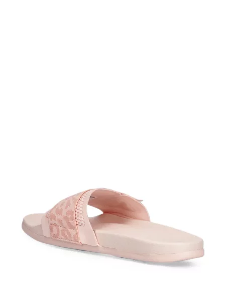 Презрамки сандали Adidas By Stella Mccartney с принт с леопардов принт розово