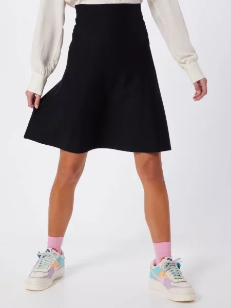 Soft Rebels Fustă Skirt negru