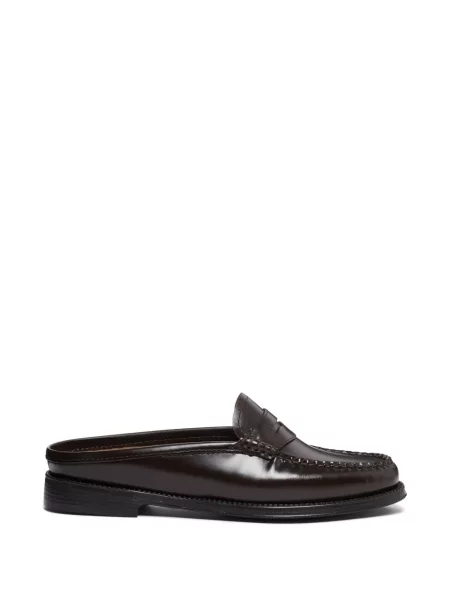 Papuci tip mules G.h.bass maro