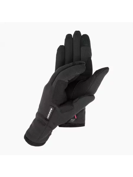 Rękawice trekkingowe Mammut Fleece Pro czarne