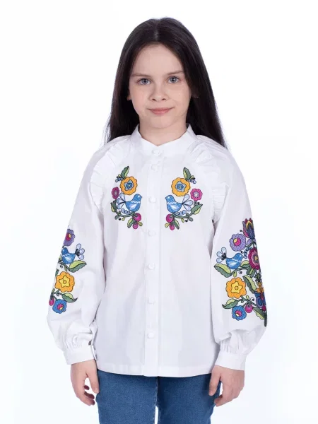 Детская рубашка Edelvika белая