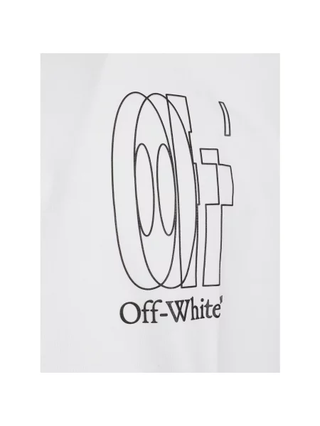 Koszulka Off-white z logo biała