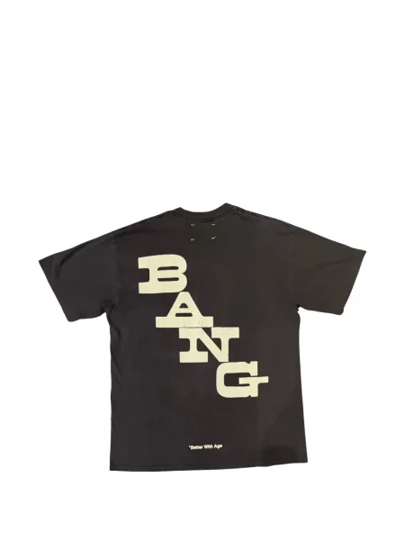 Tricou Better With Age cu imagine negru