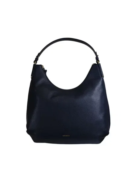 Torebka Coccinelle skórzana niebieska