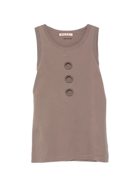 Top Marni cu buline gri
