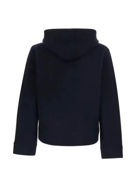 Palton Emporio Armani cu glugă albastru
