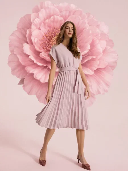 Rochie Marisse roz