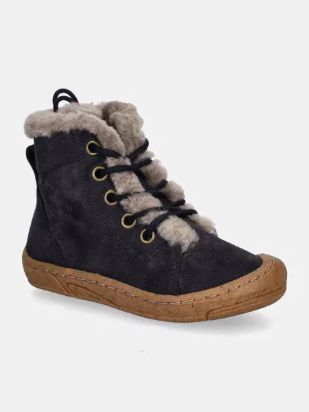 Froddo Gležnjače Minni Suede Laces S plava