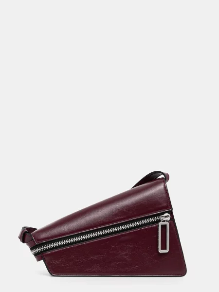 Чанта Sisley винено червено
