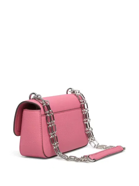 Geantă Michael Kors din piele roz
