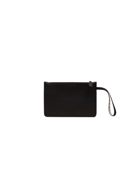 Nerka Burberry skórzana czarna