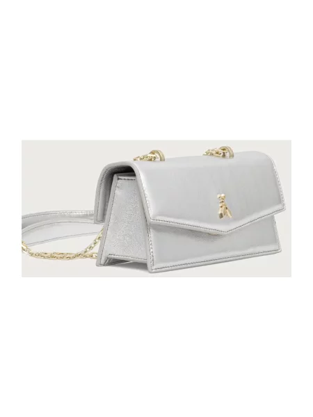 Patrizia Pepe torebka crossbody skórzana szara