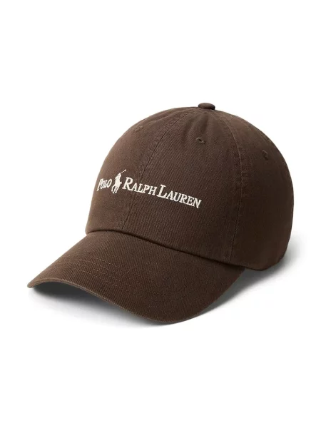 Polo Ralph Lauren czapka bejsbolówka Sport Cap brązowa