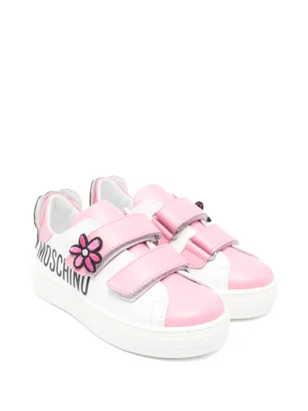 Sneakersy dziecięce Moschino białe