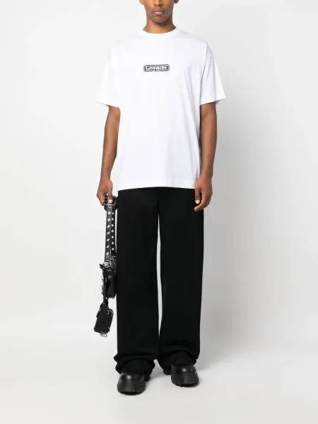 Raštuotas marškinėliai Givenchy balta