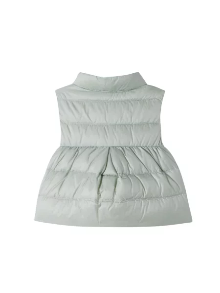 Gyerek pehelymellény Moncler Enfant zöld