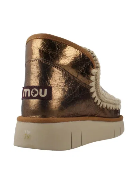 Sneakerși Mou auriu