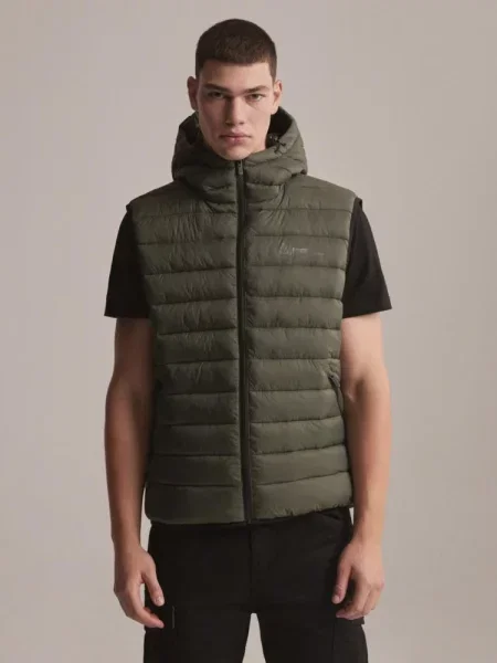 Утепленный жилет Diverse хаки