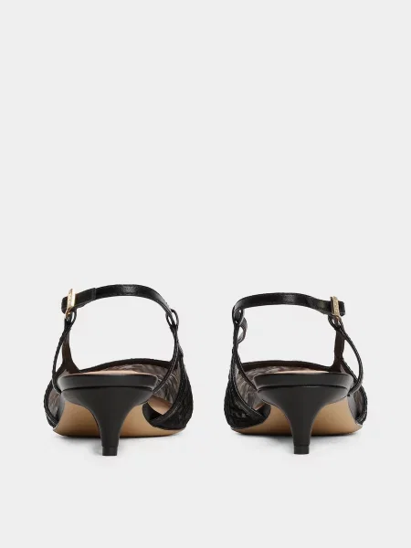 Переработанный мюли Tommy Hilfiger черные