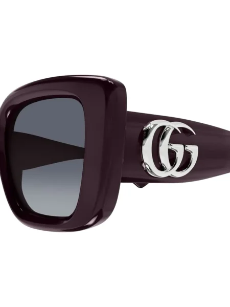 Ochelari de soare Gucci Eyewear cu autograf violet