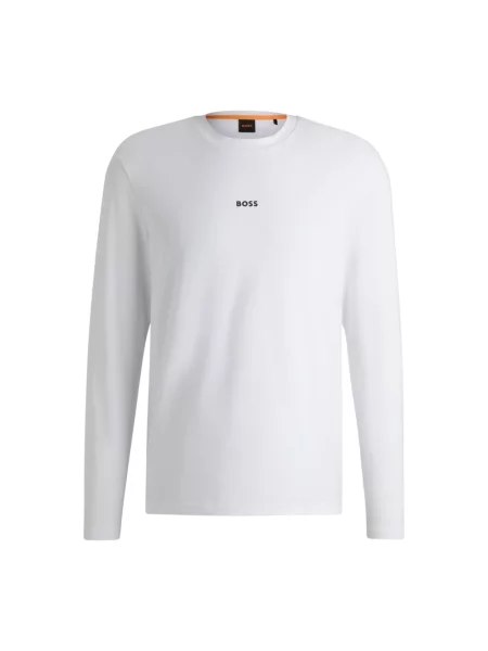 Longsleeve Boss z długim rękawem biały