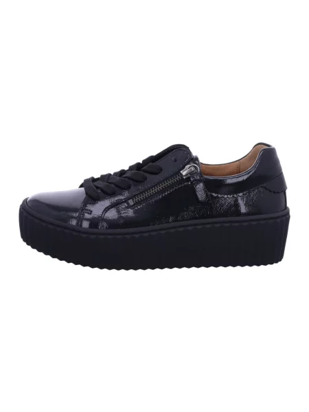 Sneakersy Gabor skórzane czarne