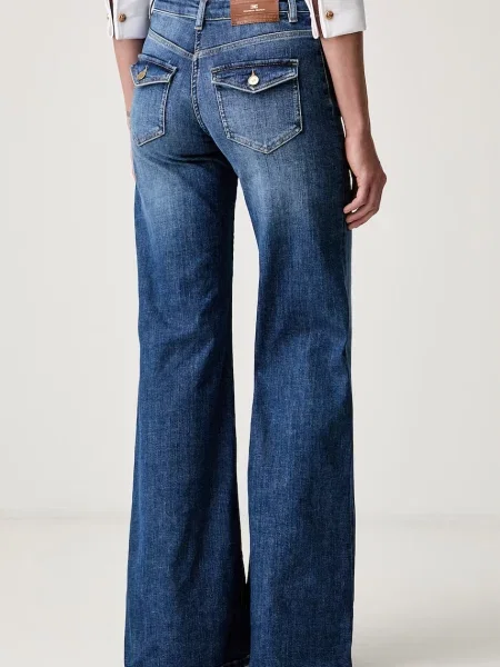 Elisabetta Franchi джинси wide leg