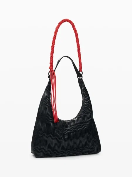 Geanta crossbody Desigual negru