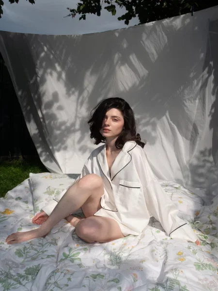 Сатинова Піжама BedclozZzes молочний