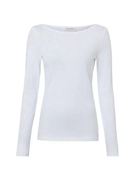 Sweter Marc O'polo z długim rękawem biały