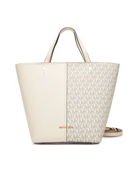 Τσάντα MICHAEL Michael Kors Flora μπεζ