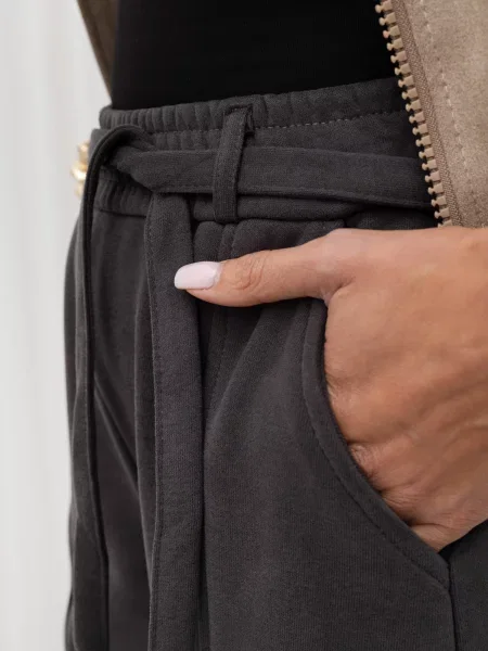 Hlače Italy Moda crna