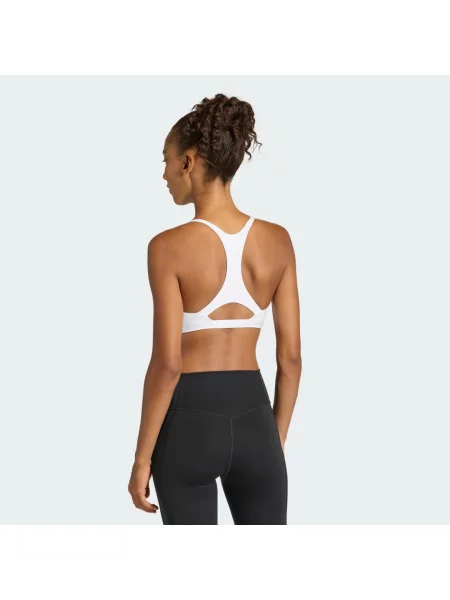 Podprsenka Optime Essentials Workout Light Support bílá