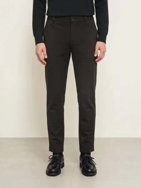 Marc O'polo Spodnie Z Jerseyu Morot Jogger schwarz granatowe