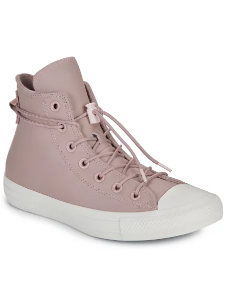 Boty Converse CHUCK TAYLOR ALL STAR WEATHERIZED LEATHER růžové