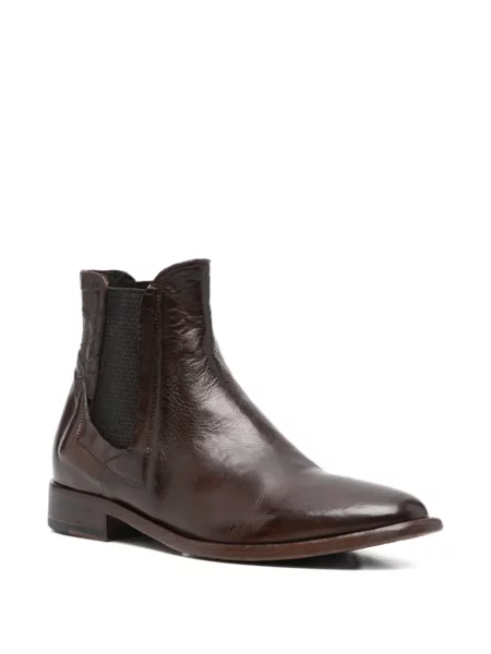 Botine chelsea King Tartufoli Shoes din piele maro