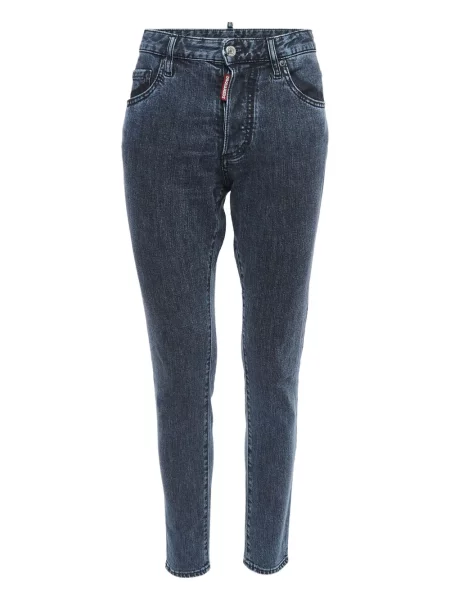 Blugi drepți Dsquared2 albastru