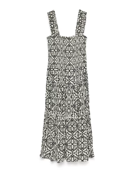 VERO MODA Rochie VMMENNY fildeş negru