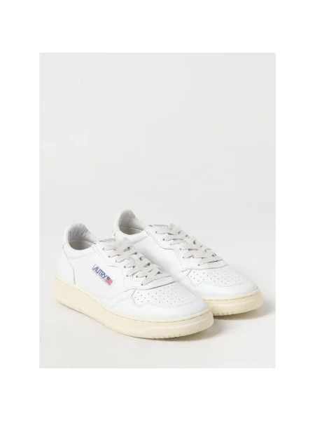 Sneakers Autry Medalist Low Man Leat/ Leat Wht/ Wht EUR 41 białe