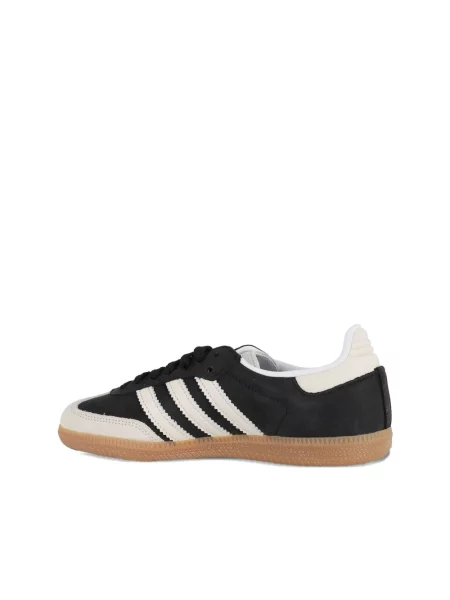 Sneakersy Adidas Samba klasyczne zamszowe sznurowane czarne