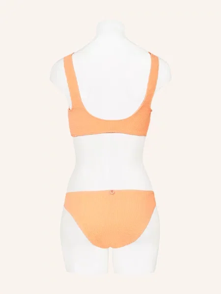 Sorbet Island Bikini Bralette Aqua orange czarny
