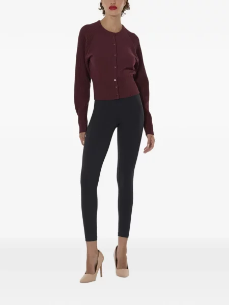 Decupat cardigan Wolford tricotate roșu