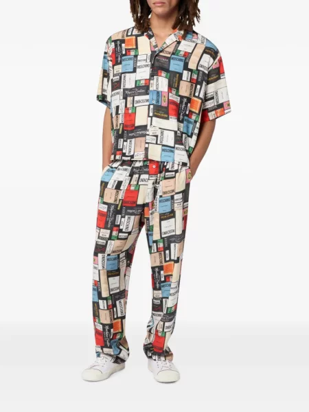 Pantaloni Moschino de mătase