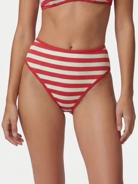 Tommy Hilfiger Dół od bikini czerwony