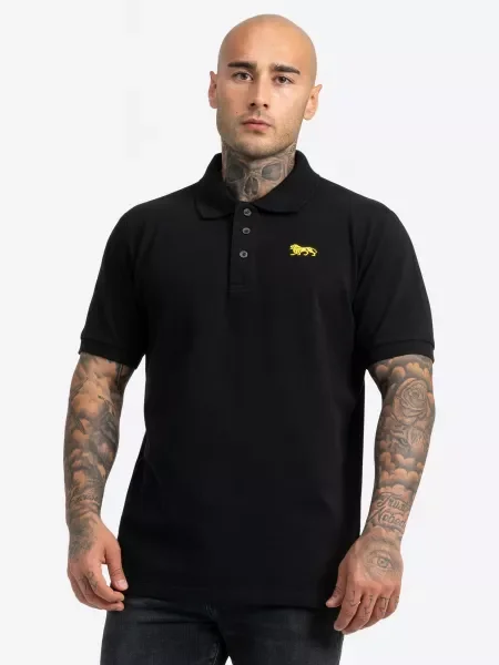 LONSDALE Tričko Whalton žltá čierna