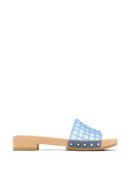 Sandale Vince cu tepi alb