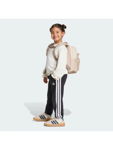 Bluza polarowa dziecięca Adidas brązowa