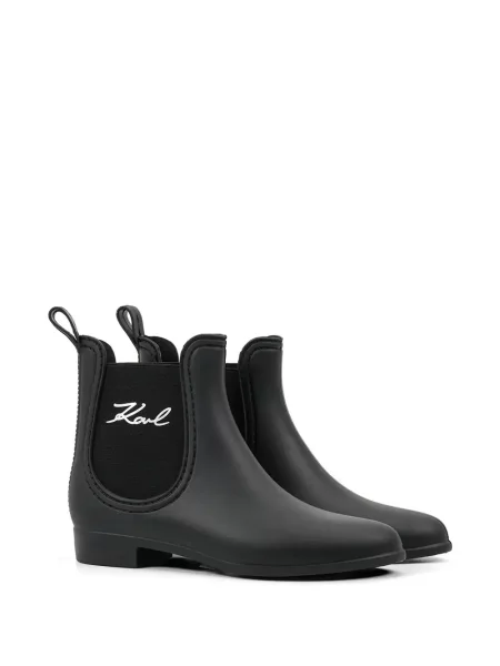Polokozačky Karl Lagerfeld s autogramem černé